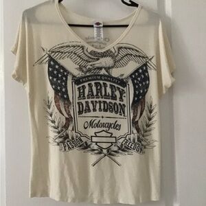 Ladies, Harley Davidson Top